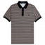 Mens Zig Zag Print Polo Shirt