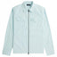 Mens Textured Zip-Through Overshirt