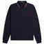 Mens M3636 Twin Tipped Long Sleeve Polo Shirt