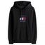 Mens Flag Graphic Drawstring Hoodie