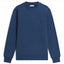 Mens Flag Embroidery Terry Crew Neck Sweatshirt