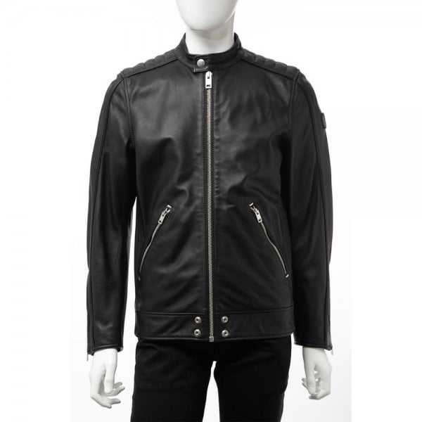 Mens L-Quad Leather Jacket