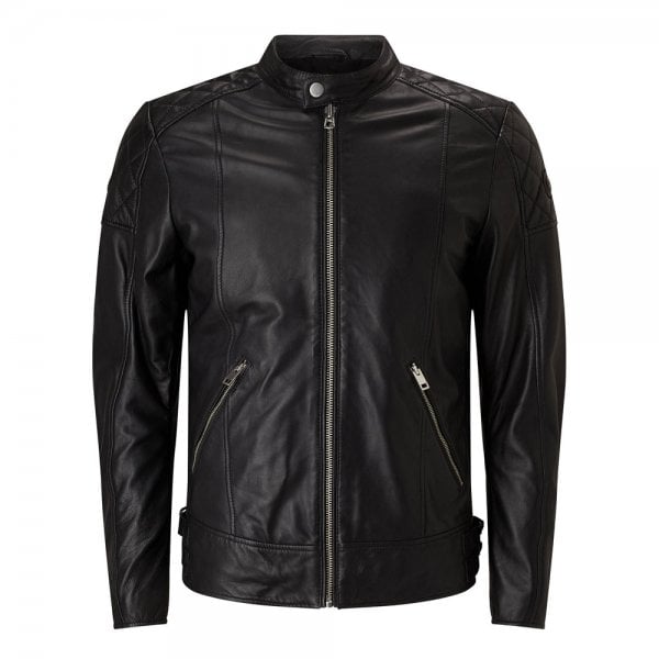Mens L-Marton Leather Jacket