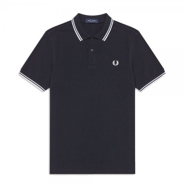 Mens M3600 Slim Fit Twin Tipped Polo Shirt