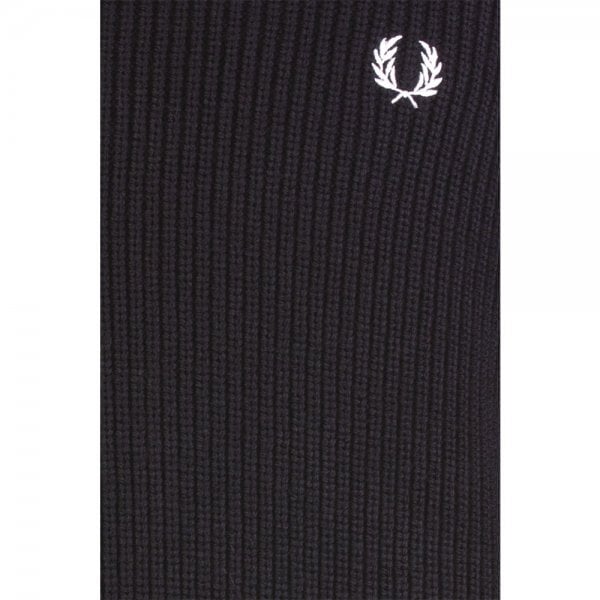Mens Zip Neck Rib Jumper