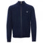 Mens Zip Thru Rib Cardigan