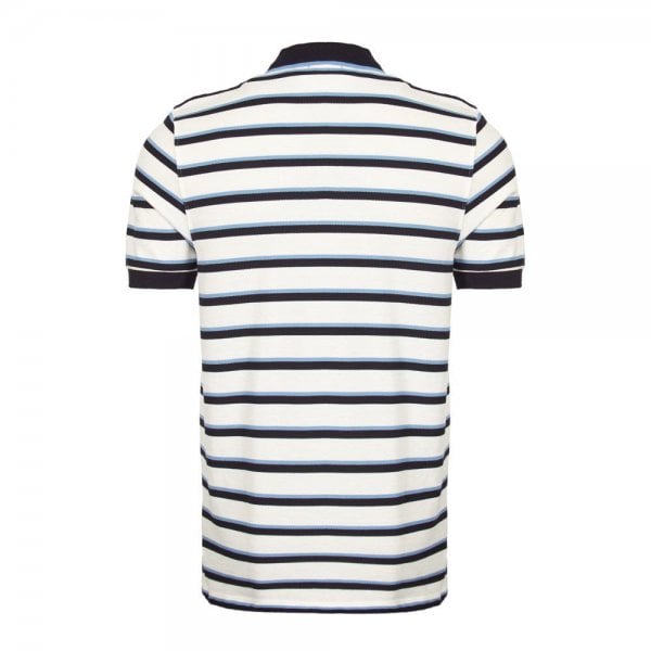 Mens M5572 Fine Stripe Pique Polo Shirt