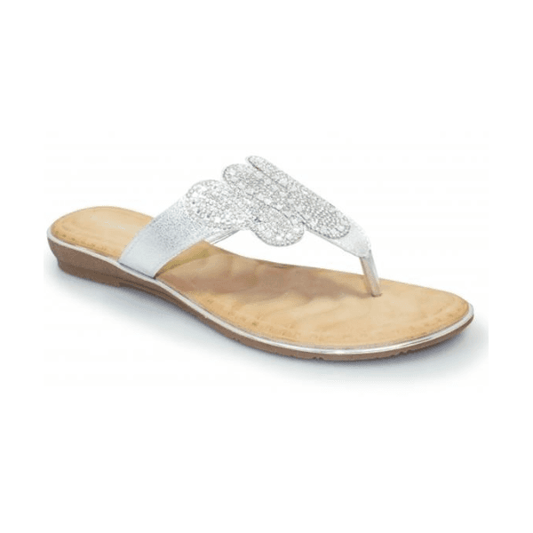 Womens Linara Glitz Toe Post Sandal Main image