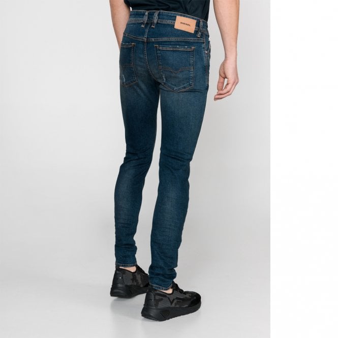 Sleenker Mens Indigo Jeans Secondary image