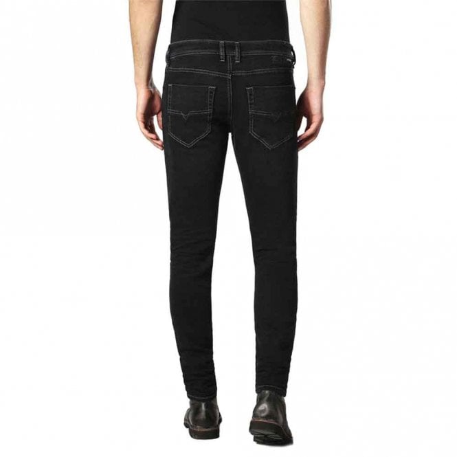 Tepphar Mens Black Jeans Secondary image