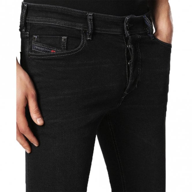 Tepphar Mens Black Jeans