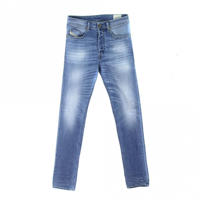 Buster Mens Stonewash Jeans Main image
