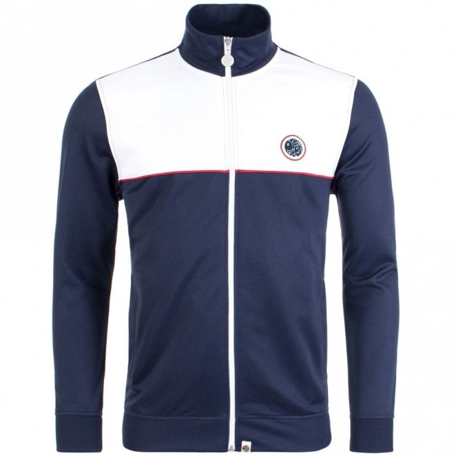 Mens Edzell Contrast Panel Track Top