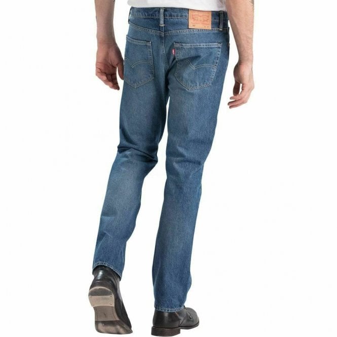 502 Mens Stonewash Regular Tapered Fit Jeans