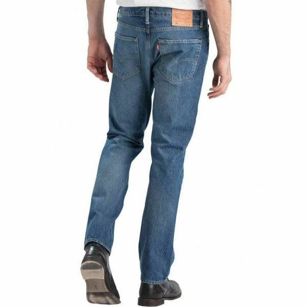 502 Mens Stonewash Regular Tapered Fit Jeans