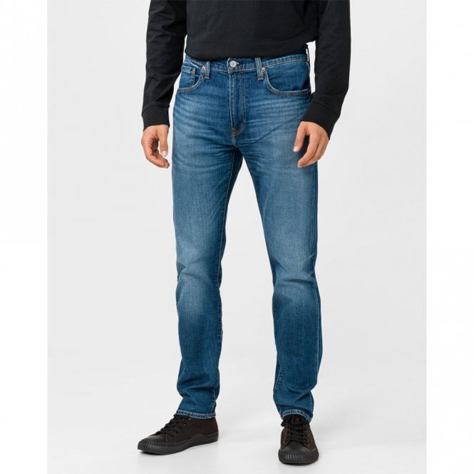 502 Taper Smoke Stacked Mens Jeans