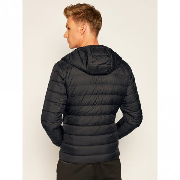 Mens Woven Hooded Down Jacket