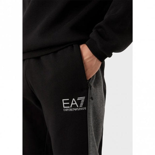 Athletic Colour Block Cotton Blend Mens Jogger
