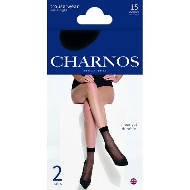 Womens Trouserwear Ankle Highs 2 Pair Pack Main image