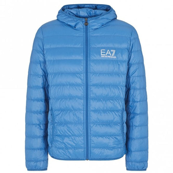 Mens Packable Hooded Core Identity Down Jacket