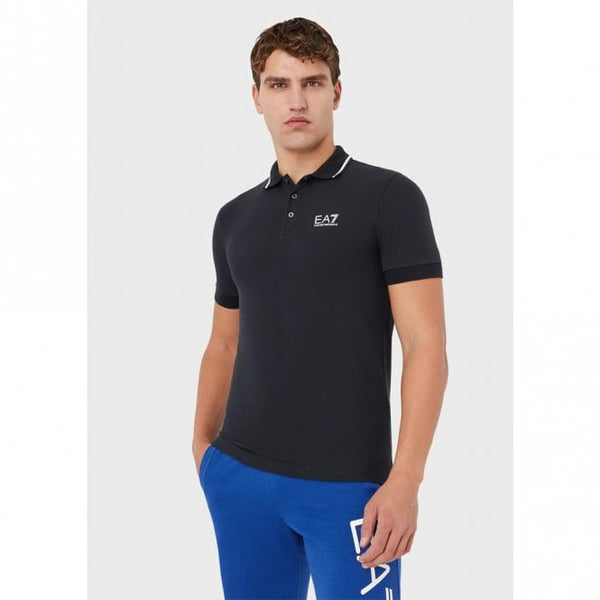Mens Core Identity Stretch Piqué Polo Shirt