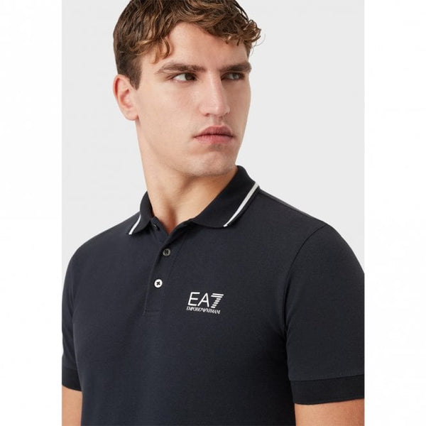 Mens Core Identity Stretch Piqué Polo Shirt