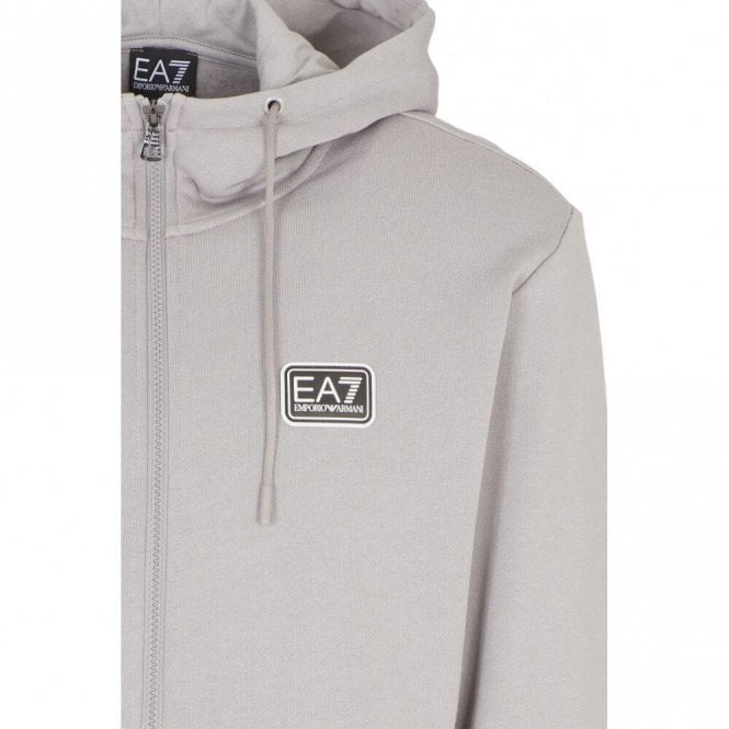 Mens Zipped Hooded Sweatshirt