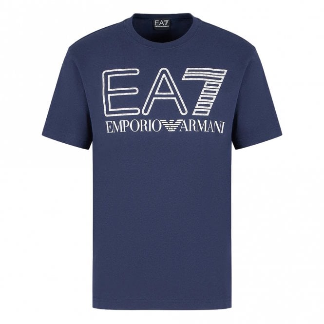 Mens Logo Series Oversized Logo Cotton T-Shirt