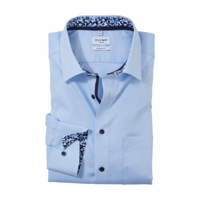 Mens Tendenz Modern Fit Long Sleeve Shirt
