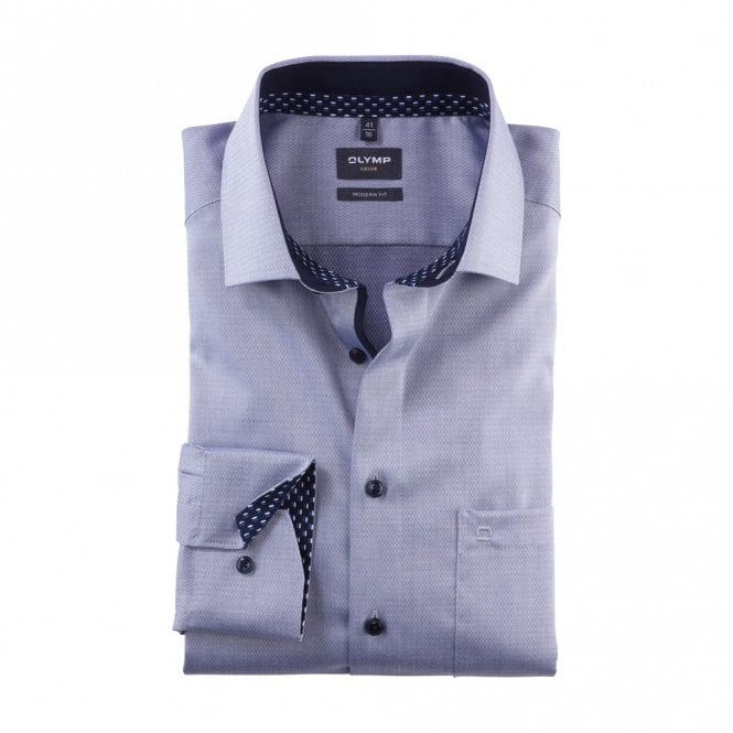 Mens Luxor Modern Fit Long Sleeve Shirt