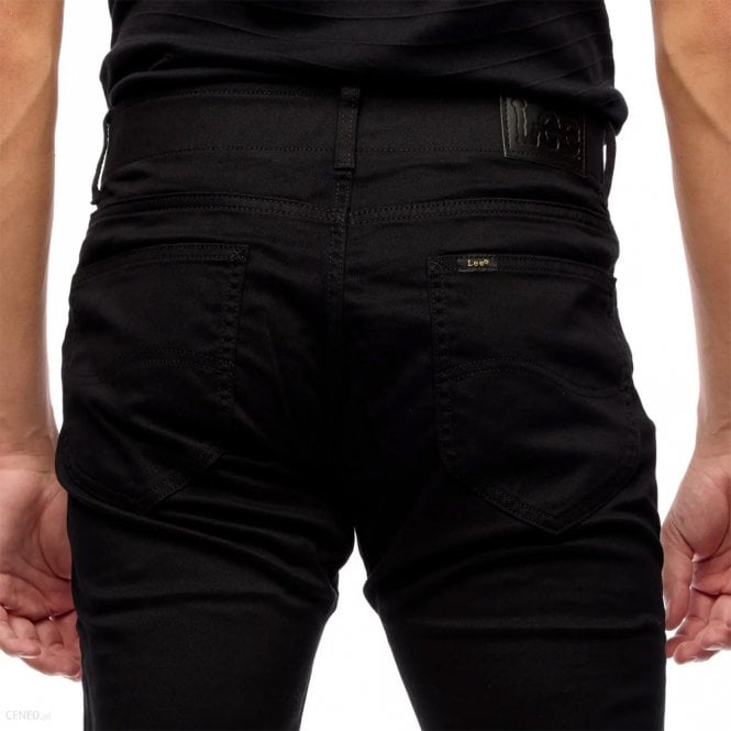 Mens Slim Fit MVP Union All Black Jeans