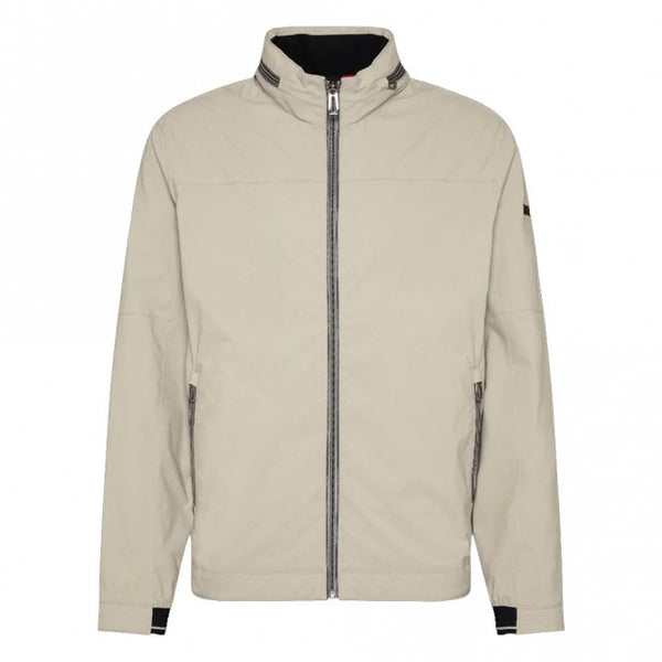 Mens Bomber Jacket with Stowable Hood