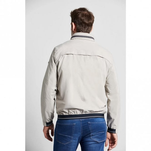 Mens Bomber Jacket with Stowable Hood
