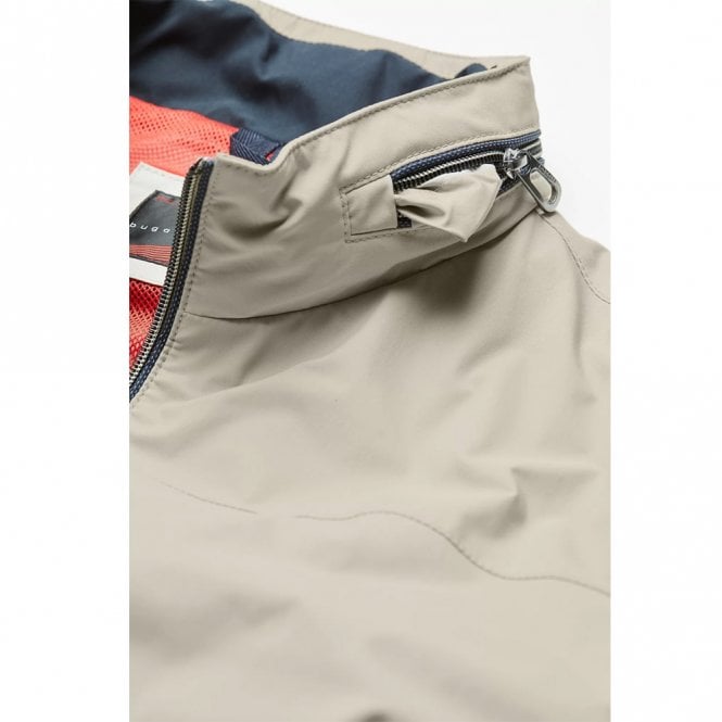 Mens Bomber Jacket with Stowable Hood