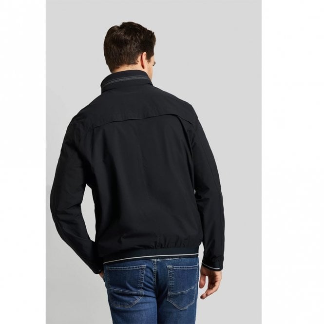 Mens Bomber Jacket with Stowable Hood