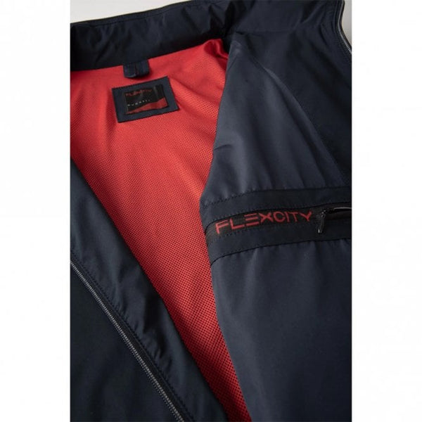 Mens Bomber Jacket with Stowable Hood