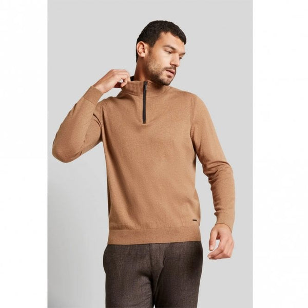 Cotton Knit 1/2 Zip