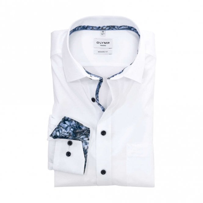 Mens Tendenz Modern Fit Long Sleeve Shirt