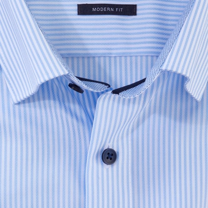 Mens Luxor Modern Fit Long Sleeve Under Button-Down Shirt