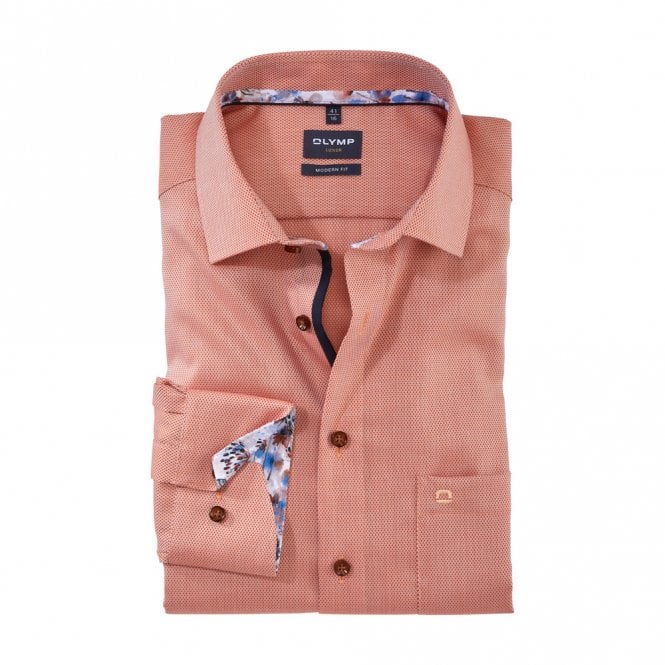 Mens Luxor Modern Fit Long Sleeve Shirt
