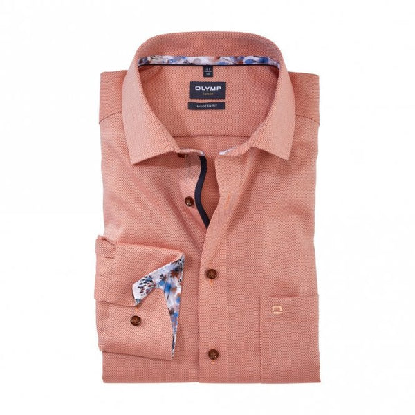 Mens Luxor Modern Fit Long Sleeve Shirt