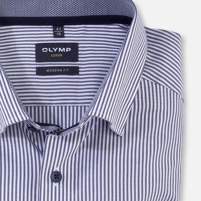 Mens Luxor Modern Fit Long Sleeve Under Button-Down Shirt