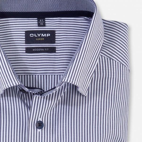 Mens Luxor Modern Fit Long Sleeve Under Button-Down Shirt