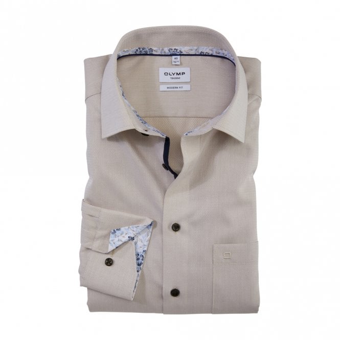 Mens Tendenz Modern Fit Long Sleeve Shirt