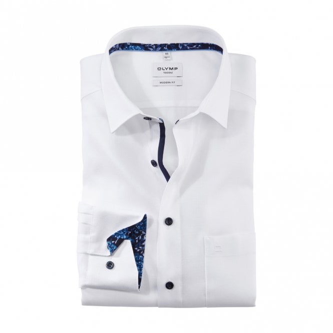 Mens Tendenz Modern Fit Long Sleeve Shirt