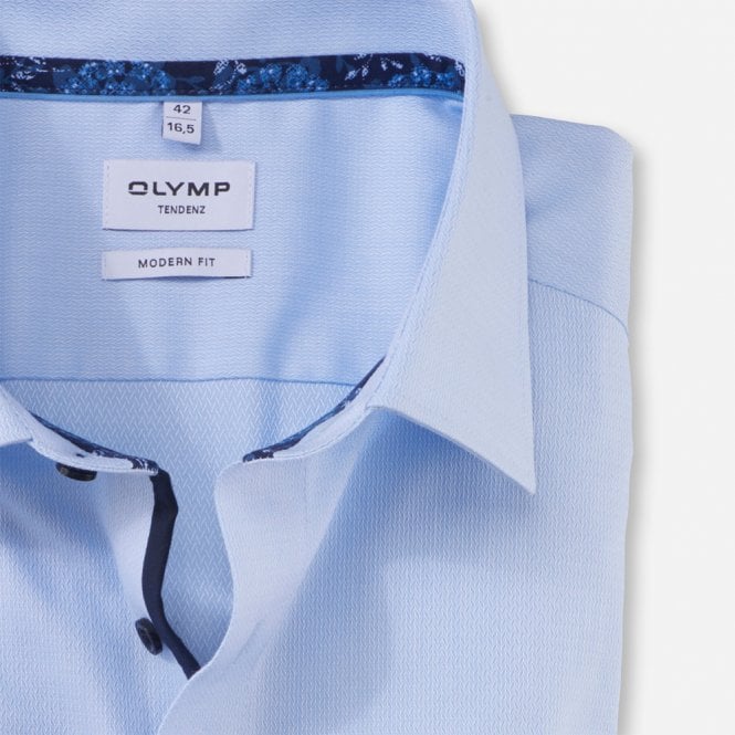 Mens Tendenz Modern Fit Short Sleeve Shirt