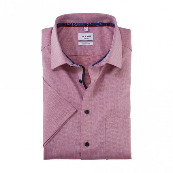 Mens Tendenz Modern Fit Short Sleeve Shirt