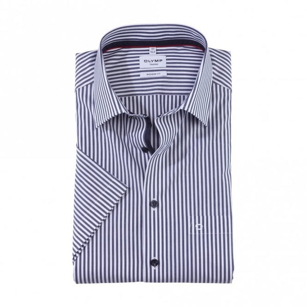 Mens Tendenz Modern Fit Short Sleeve Shirt