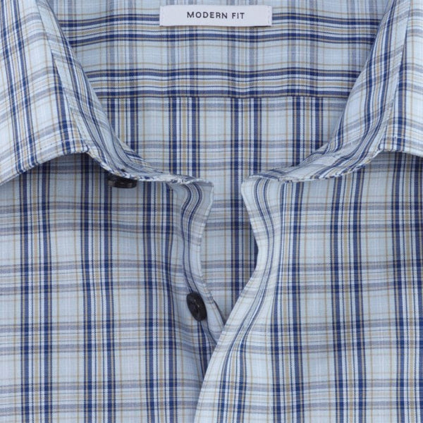 Mens Tendenz Modern Fit Short Sleeve Shirt