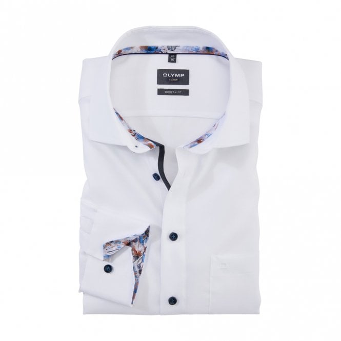 Mens Luxor Modern Fit Long Sleeve Shirt